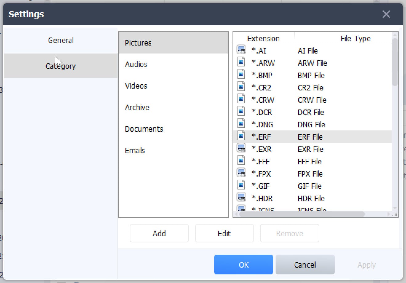 Gladysoft File Recovery