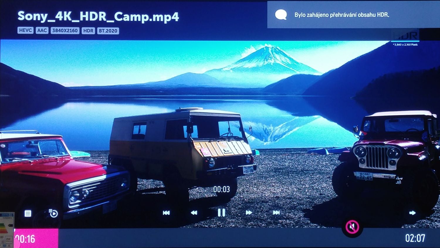 LG OLED65E6 - multimédia a HDR