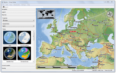 Marble můžete používat jako zeměpisný atlas