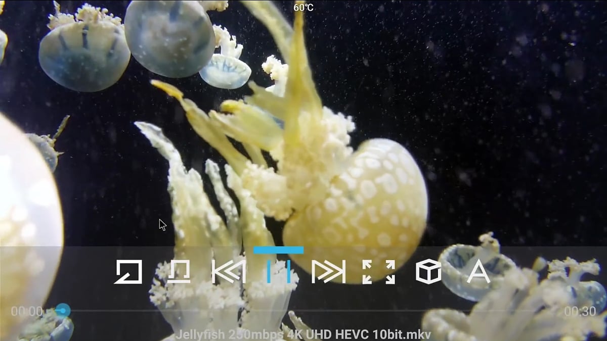 Přehrávání videa – Media Centrum 1/2