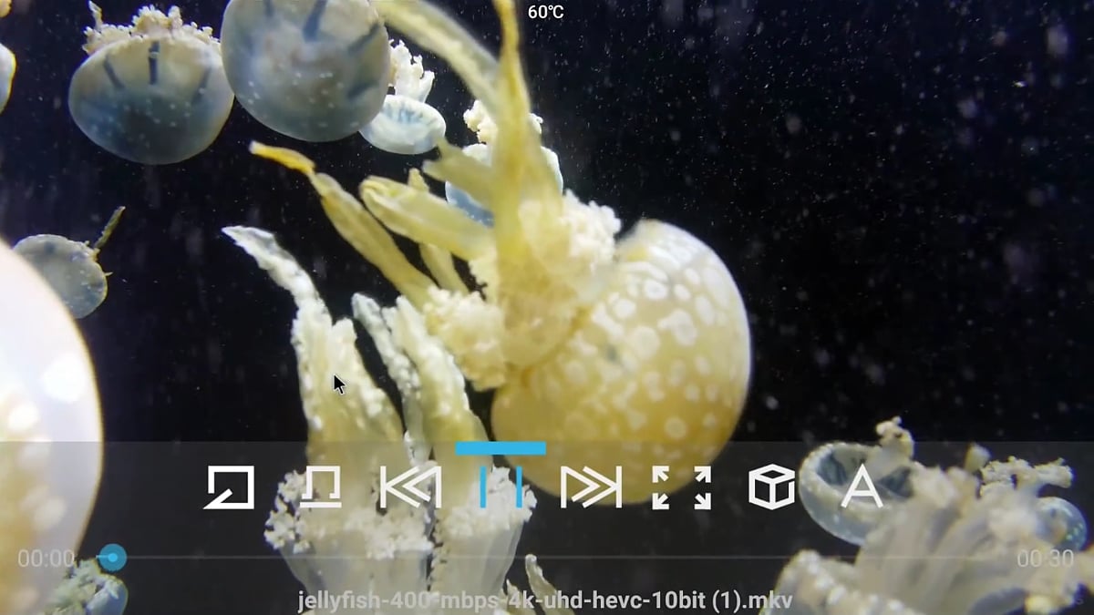 Přehrávání videa – Media Centrum 1/2