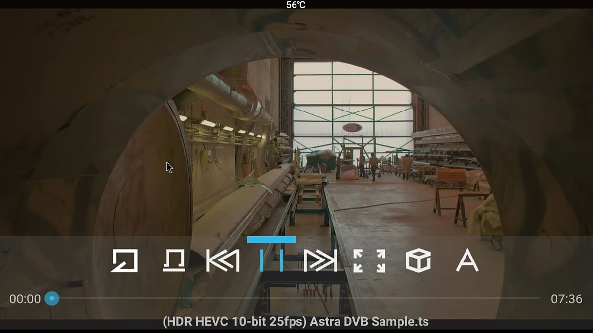 Přehrávání videa – Media Centrum 1/2