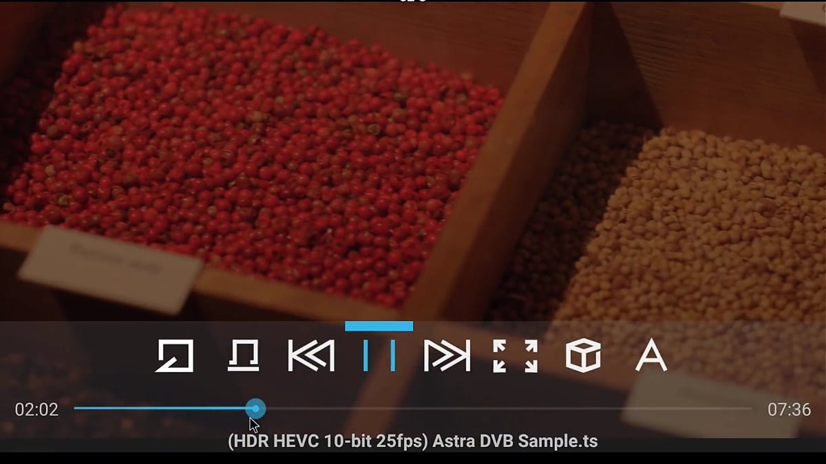 Přehrávání videa – Media Centrum 1/2