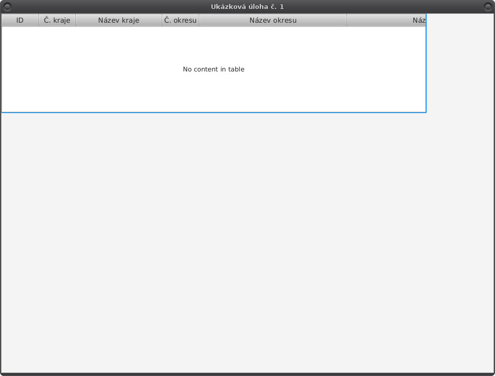 JavaFX: formulář a databázový konektor