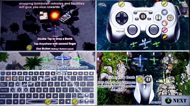 Hru Air Attack HD Lite jsem tentokráte vyzkoušel i s kompatibilním herním ovladačem Logitech Wireless Gamepad F710. Bylo to příjemně pohodové!