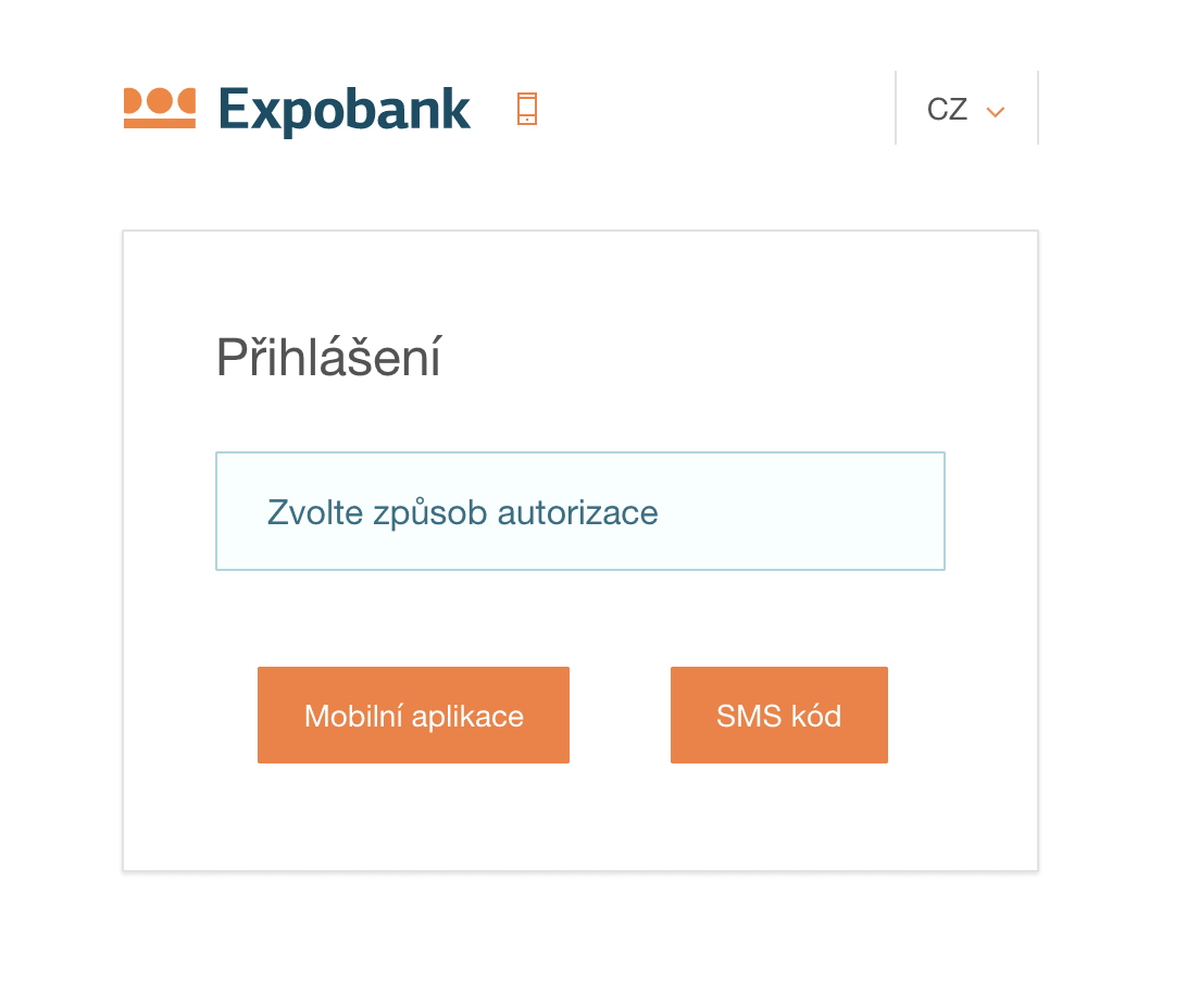 Internetové bankovnictví Expobank, měnící se na Max banku. (3. 10. 2022)