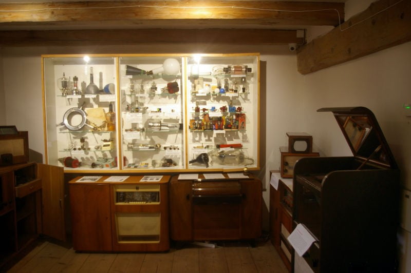 Pohled do Muzea Tesla