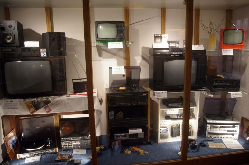 Pohled do Muzea Tesla