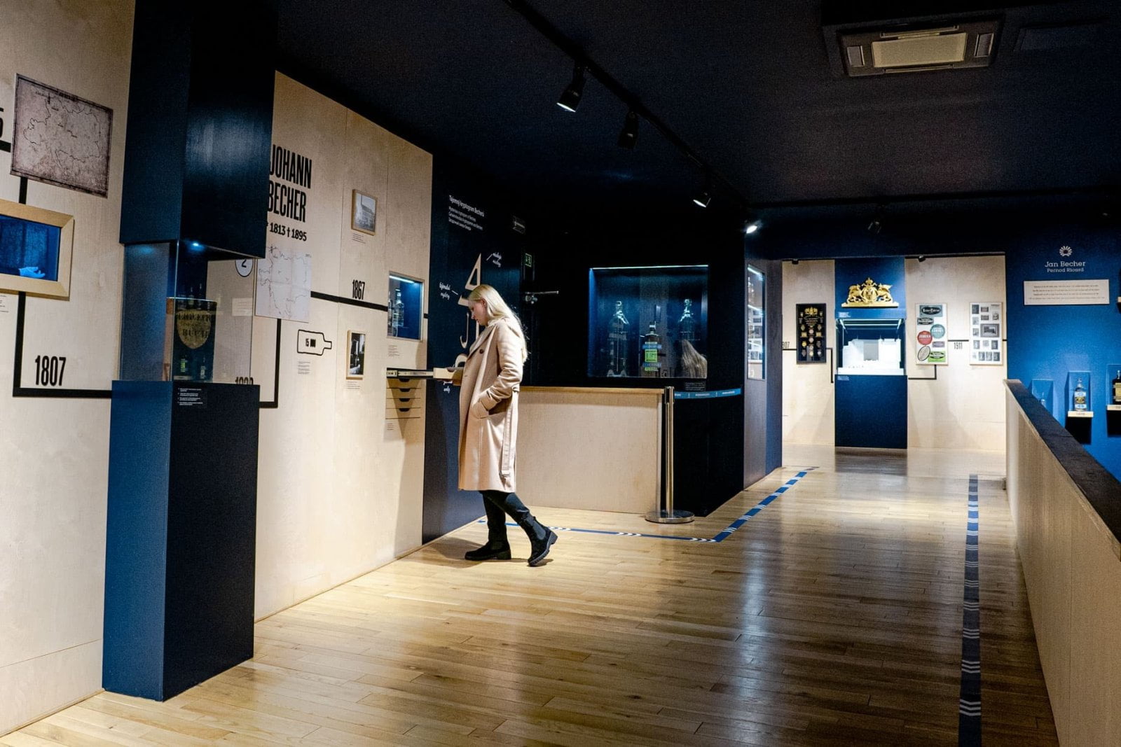 Pohled do muzea Becherovky  - The Home of Becherovka