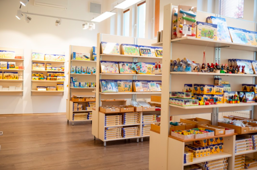 Pohled do prodejny Detoa