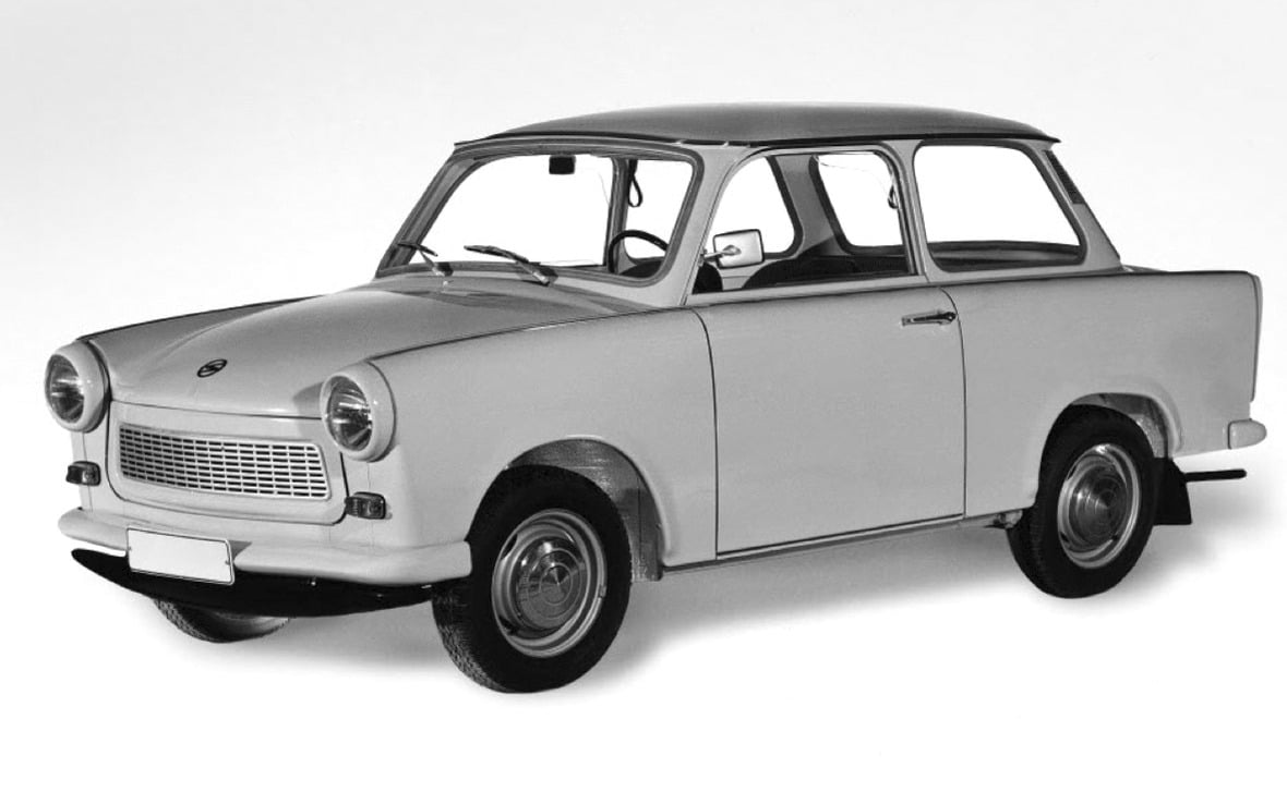 Trabant 601 se představil v roce 1963; nikdo netušil, že se bude vyrábět ještě za sedmadvacet let