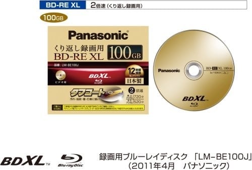 Panasonic - disk BD-RE XL