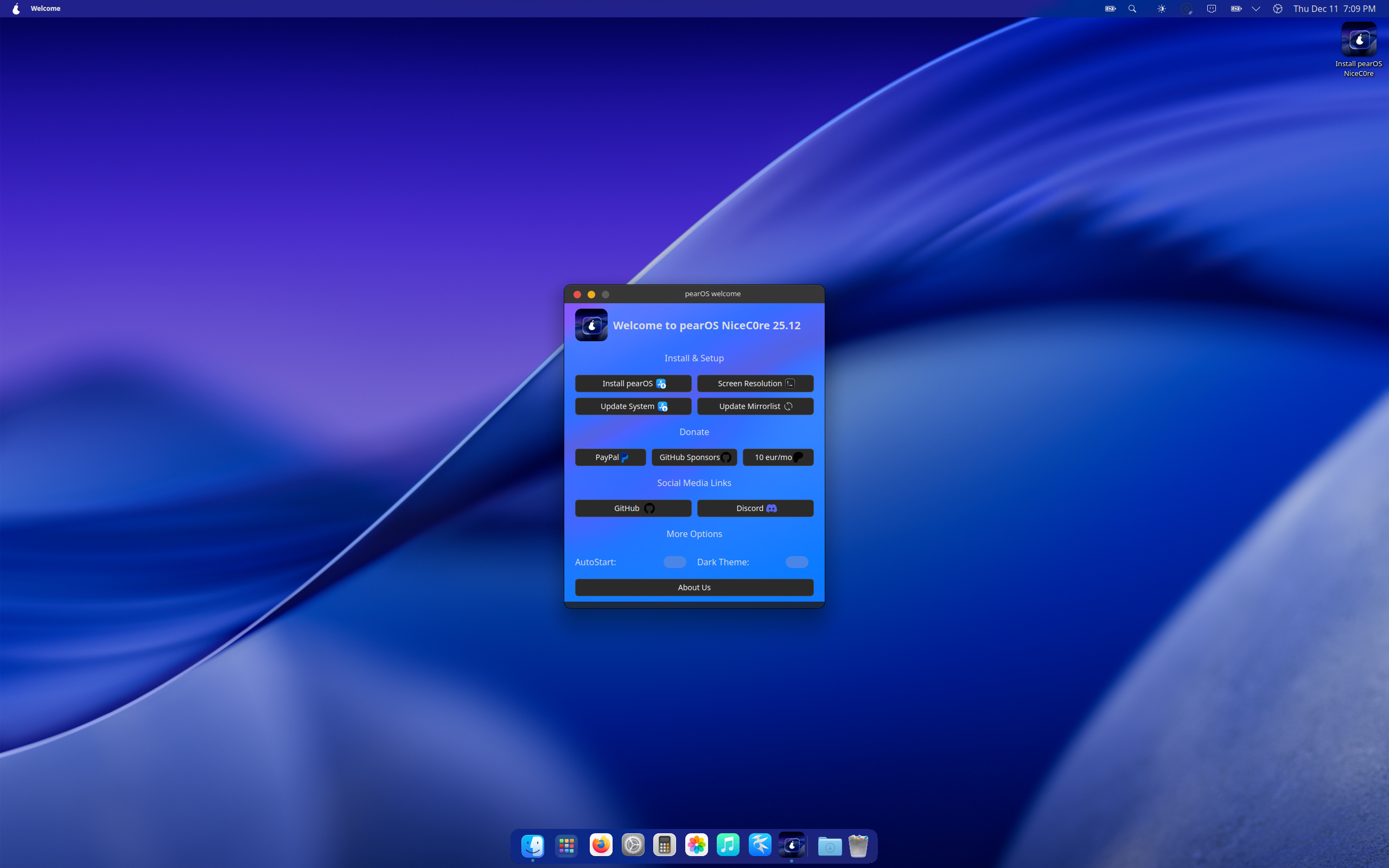 pearOS 2025.12