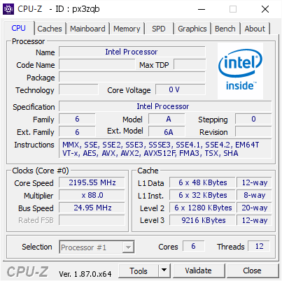 2020-06-Procesor-Intel-Ice-Lake-SP-s-24-jádry-v-databázi-CPU-Z.p