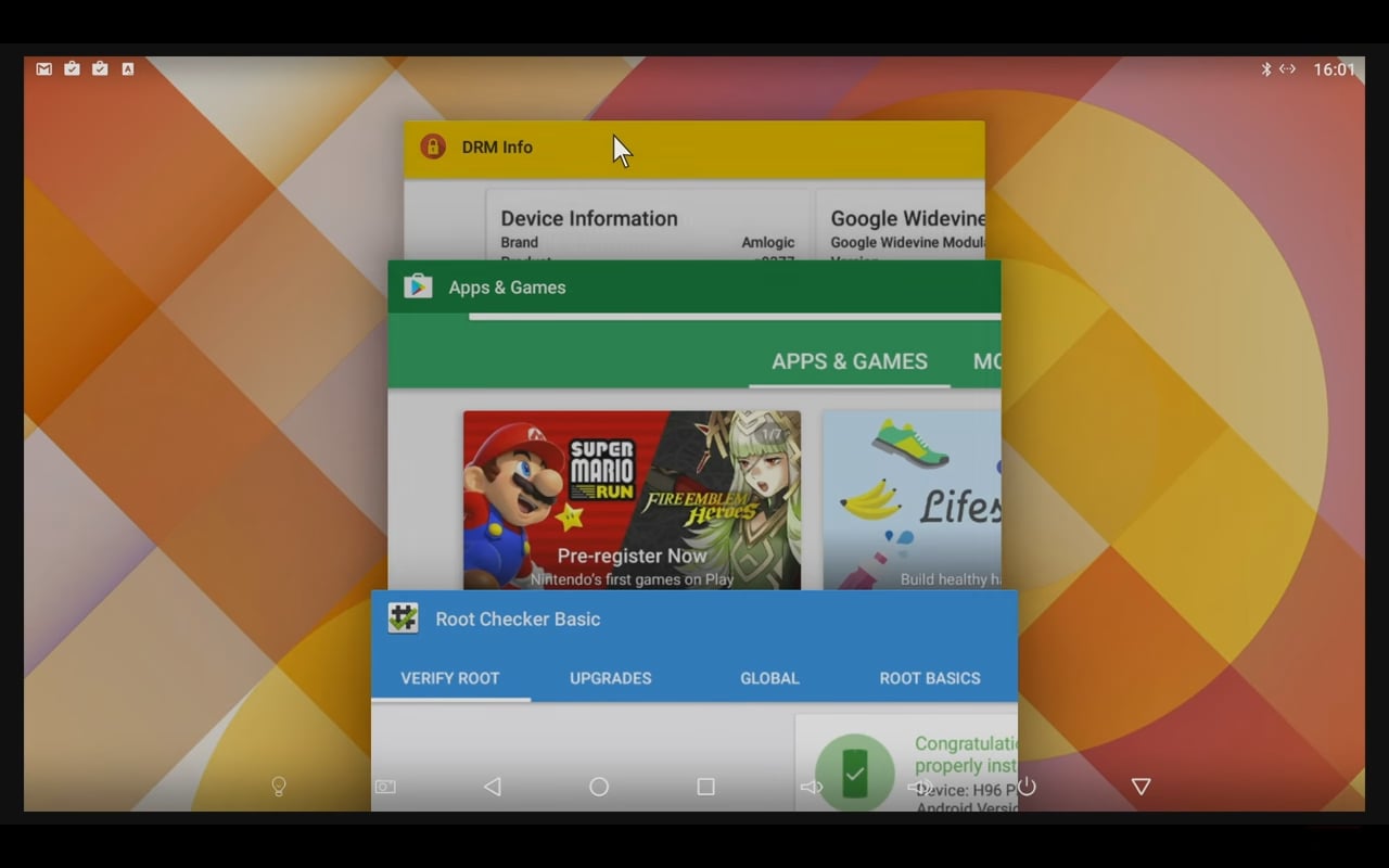 H96 Pro + - Start boxu a Android 6.x