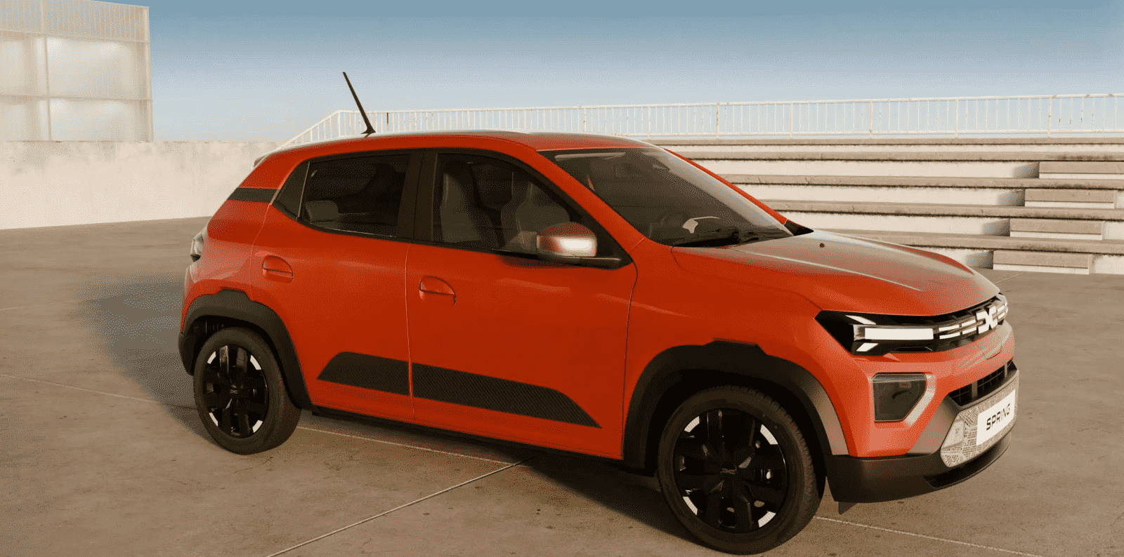 Nejlevnější elektromobil Dacia Spring