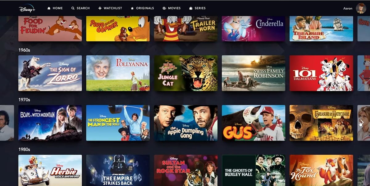 Disney Through the Decades