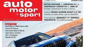 Náhledový obrázek - Už máte Auto motor a sport 11/2019?