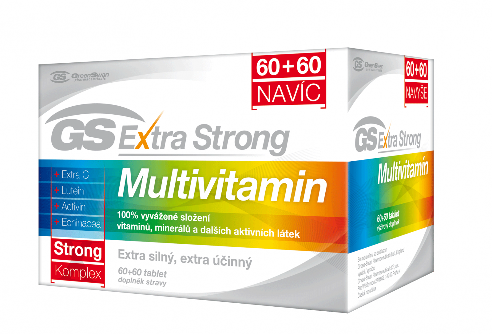 GS Extra Strong Multivitamin tbl. 60+60