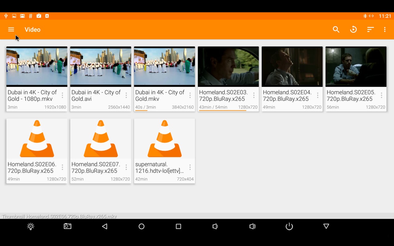 Přehrávání videa – VLC player a YouTube