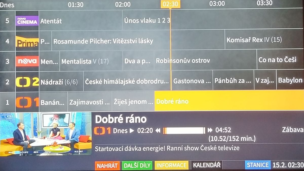 Lepší.TV a Google Play, únor 2017
