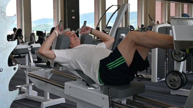Pacient s lymfomem Michal Rajmon rehabilitoval v Rehabilitační nemocnici Beroun