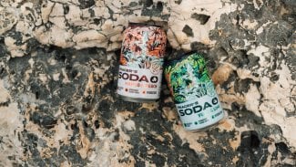 Soda na bázi fermentované kokosové vody, Prager´s, Kofola