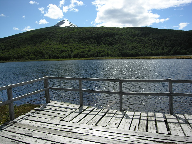 Jezero v národním parku.
