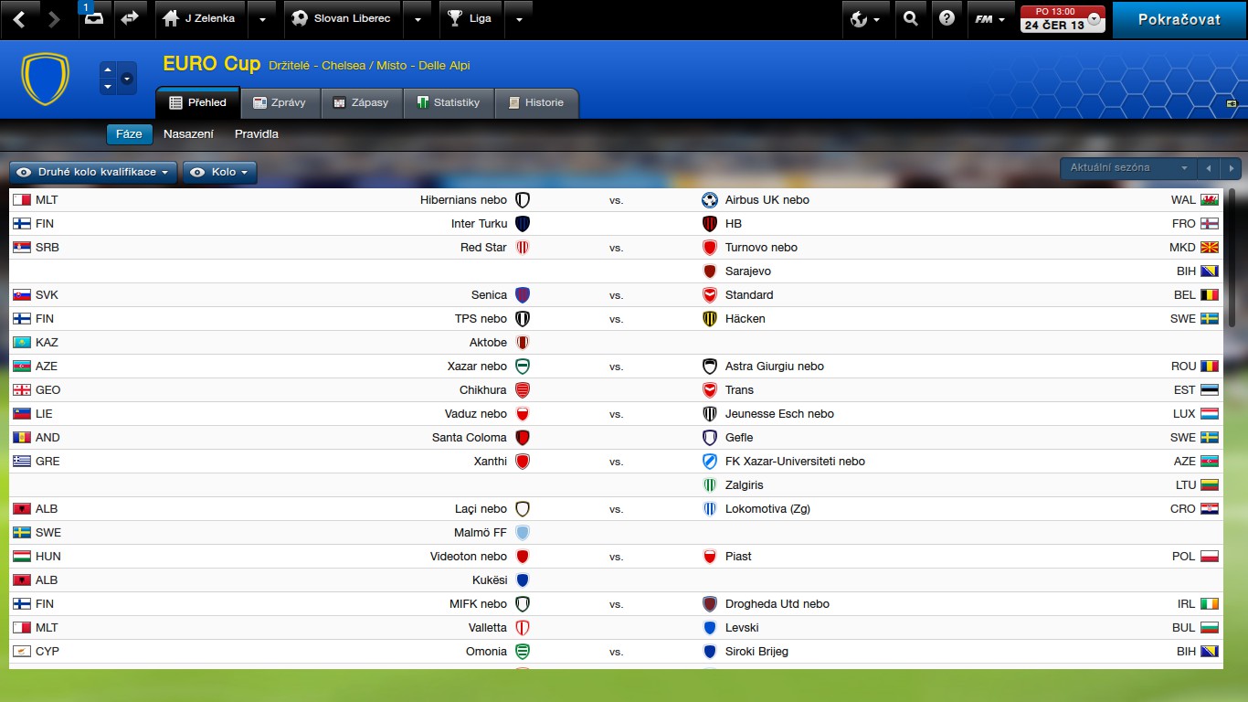 Football Manager 2014 - obrázky ze hry.