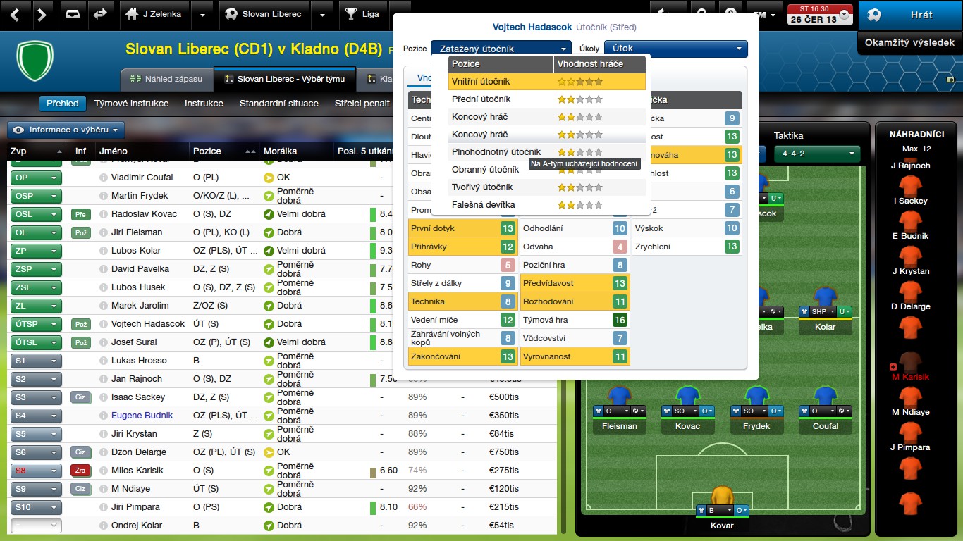 Football Manager 2014 - obrázky ze hry.