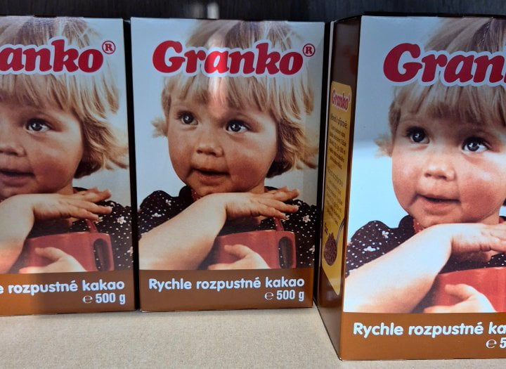 Kakao Granko v retro obalu v Lidlu