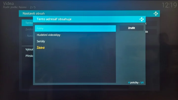 Jak nastavit Kodi