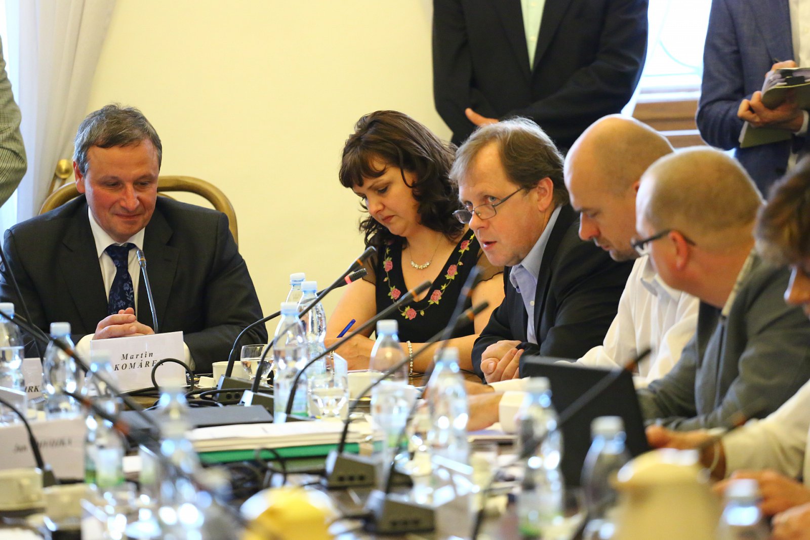 Ostře sledované jednání Volebního výboru sněmovny 3. června 2015