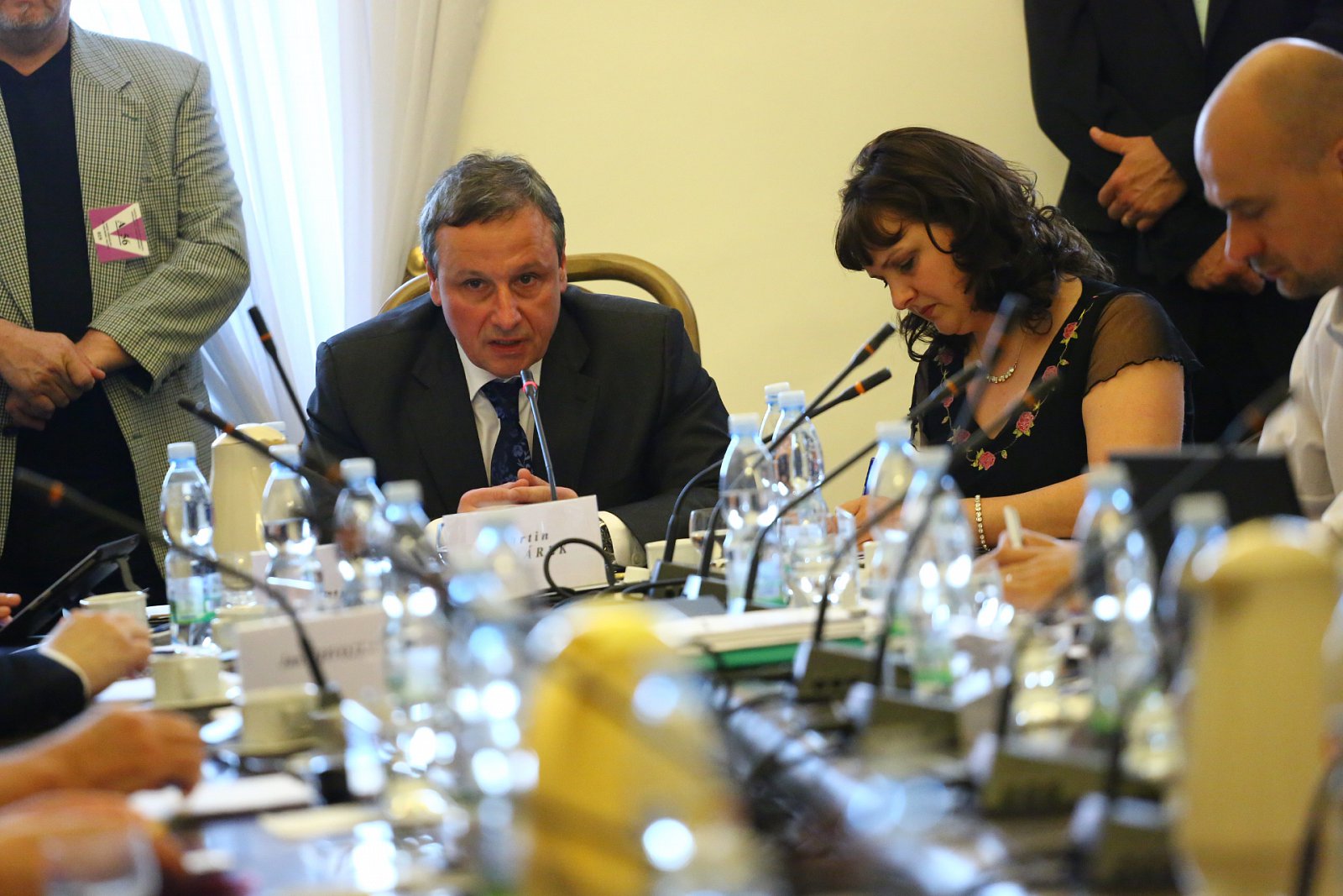 Ostře sledované jednání Volebního výboru sněmovny 3. června 2015