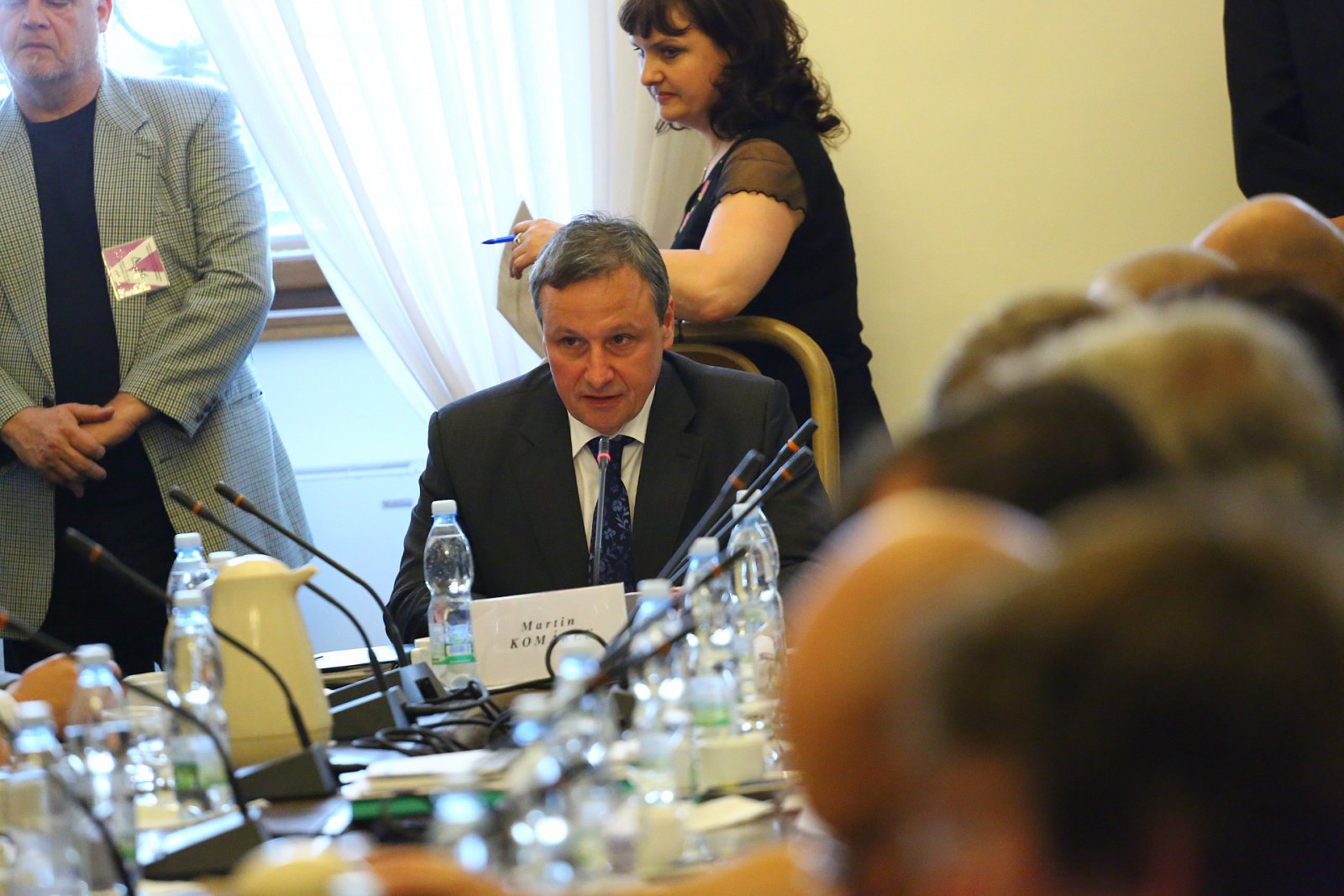 Ostře sledované jednání Volebního výboru sněmovny 3. června 2015