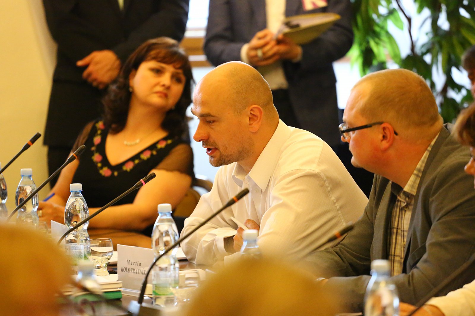 Ostře sledované jednání Volebního výboru sněmovny 3. června 2015