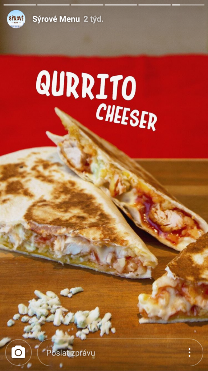 KFC představuje v Příbězích na Instagramu nové menu