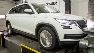 Náhledový obrázek - Změřili jsme výkon Škody Kodiaq 2.0 TDI 140 kW 4x4 na brzdě. Jak nové SUV dopadlo?