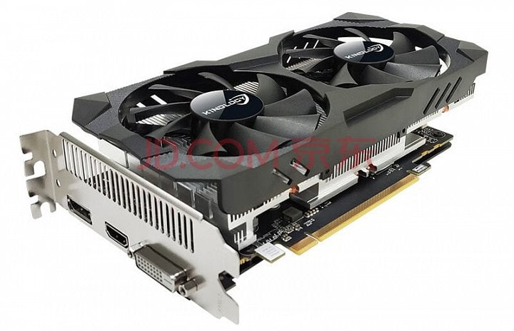 Radeon RX 580 16GB čínské firmy Kinology