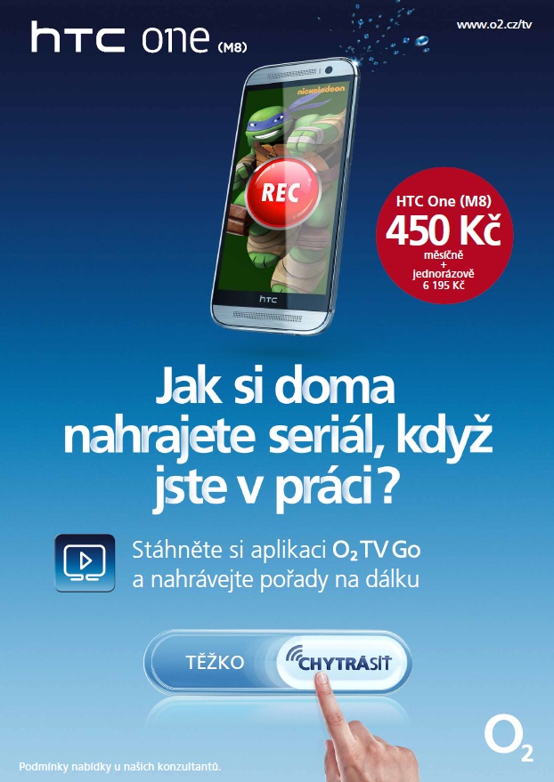 Reklamní kampaň na podporu O2TV a O2TV GO!