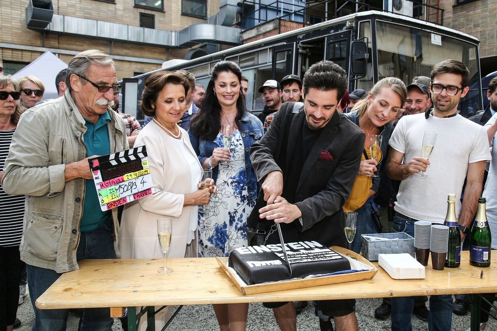 Seriál Einstein - natáčení