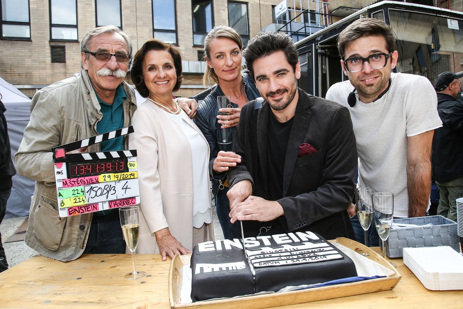 Seriál Einstein - natáčení