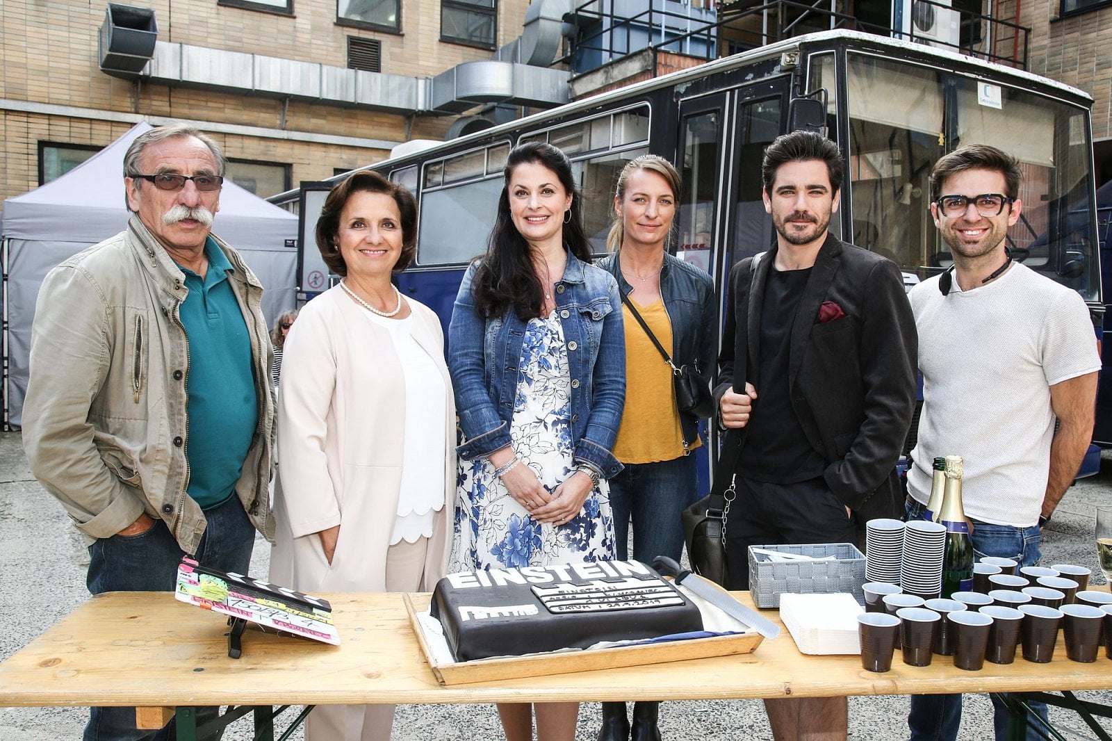 Seriál Einstein - natáčení