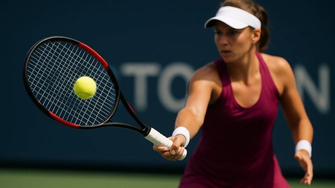 Tenistka - ilustrační foto