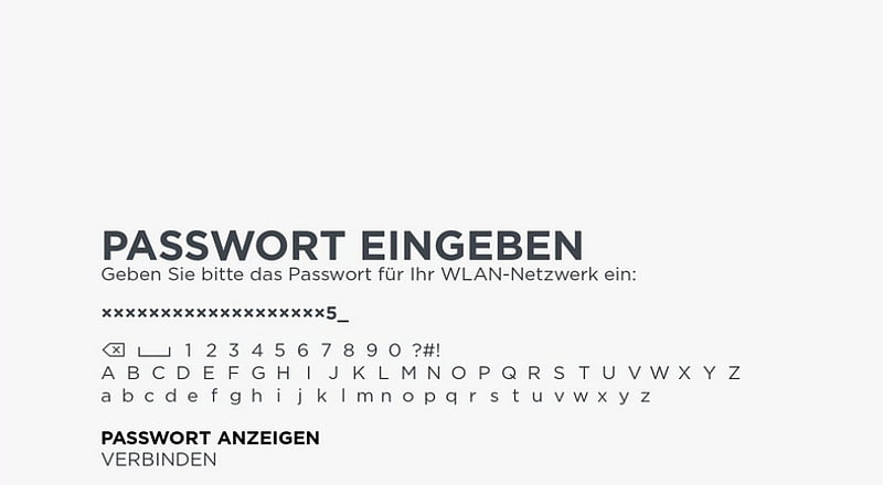 Giga TV - Menu nastavení