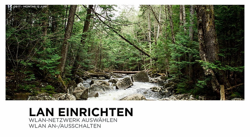 Giga TV - Menu nastavení