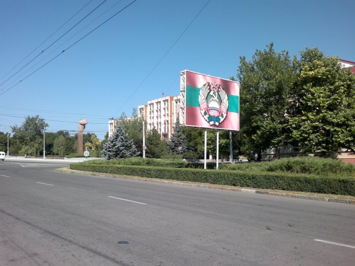 Tiraspol. Se Sovětským svazem na věčné časy.
