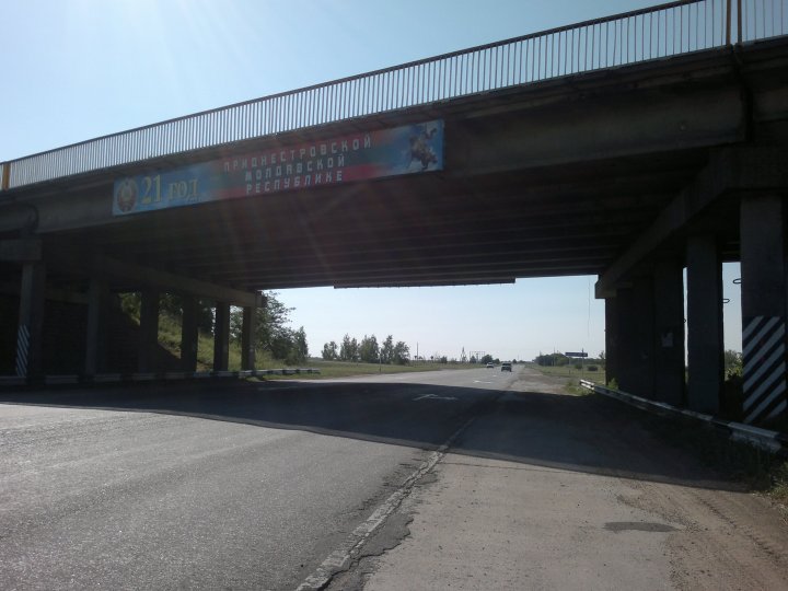 Tiraspol. 21. výročí republiky Podněstří.