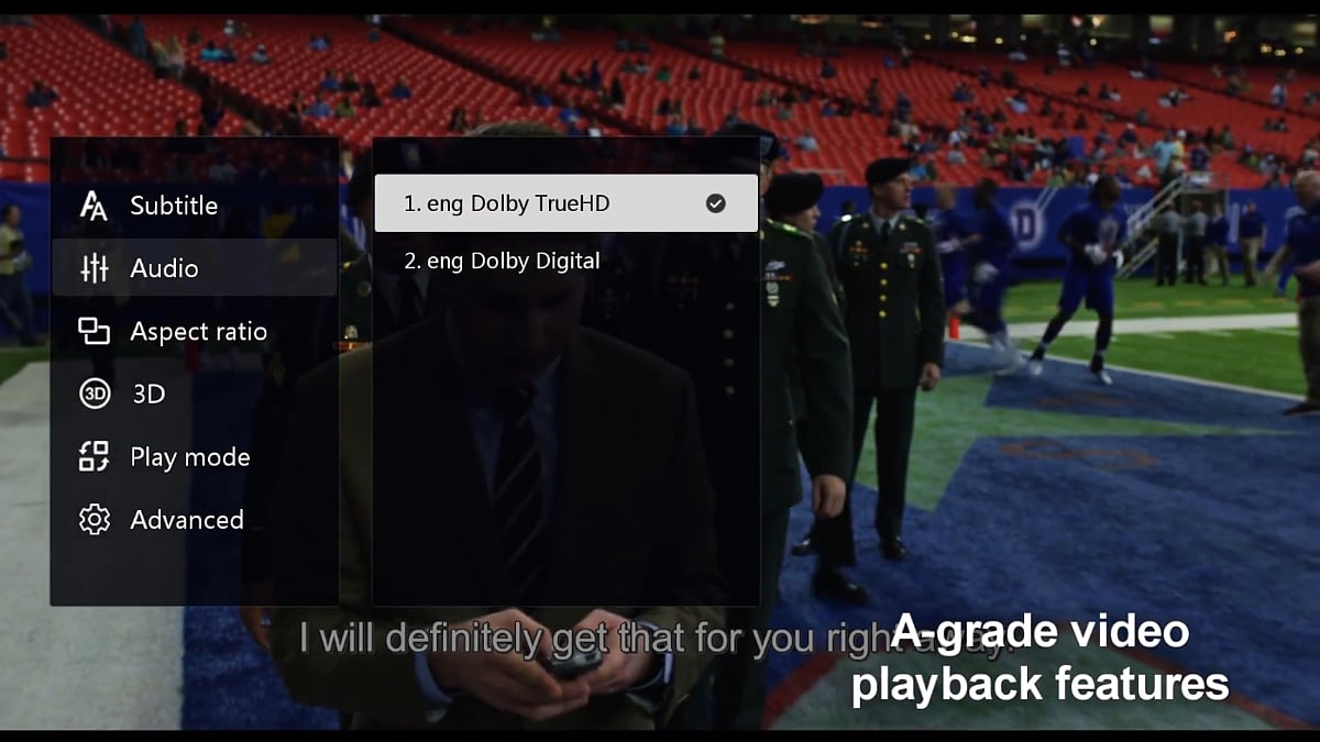 Zidoo X20 Pro - Menu videa