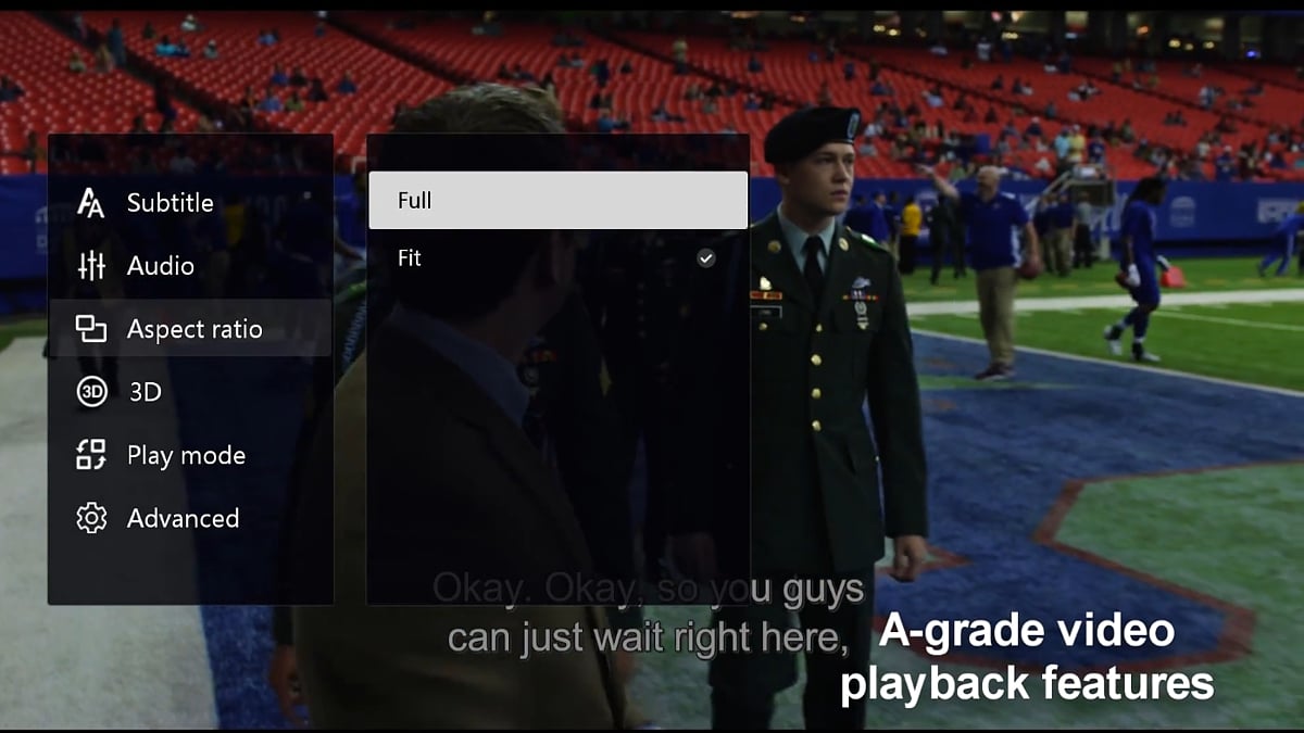 Zidoo X20 Pro - Menu videa